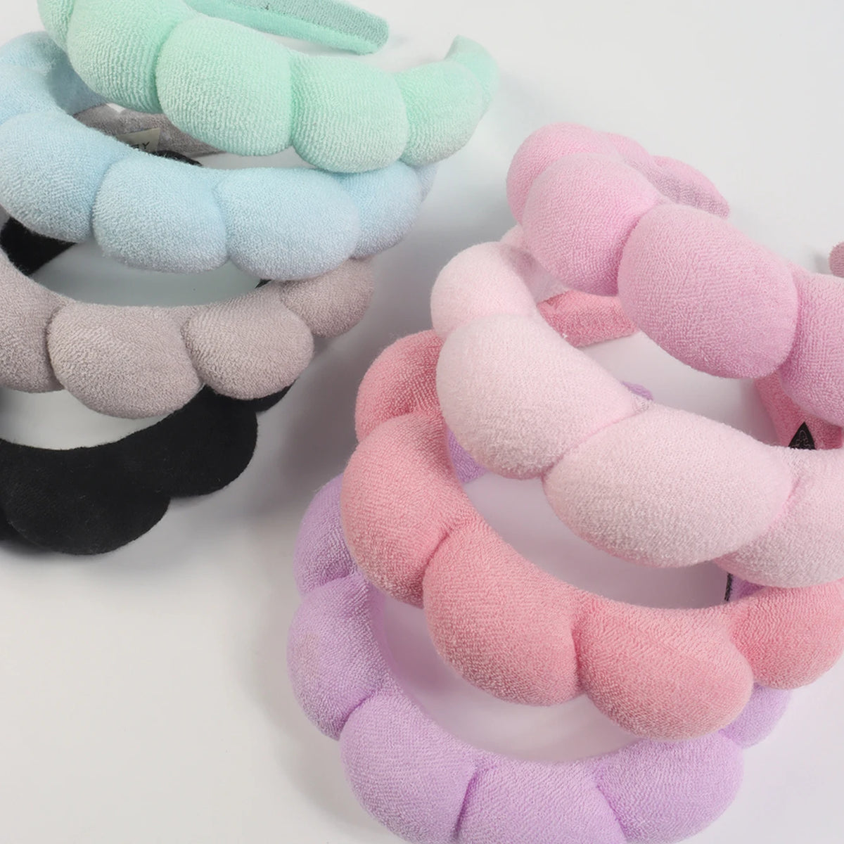 Cloud Spa Headband & Wristband Set