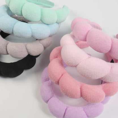 Cloud Spa Headband & Wristband Set