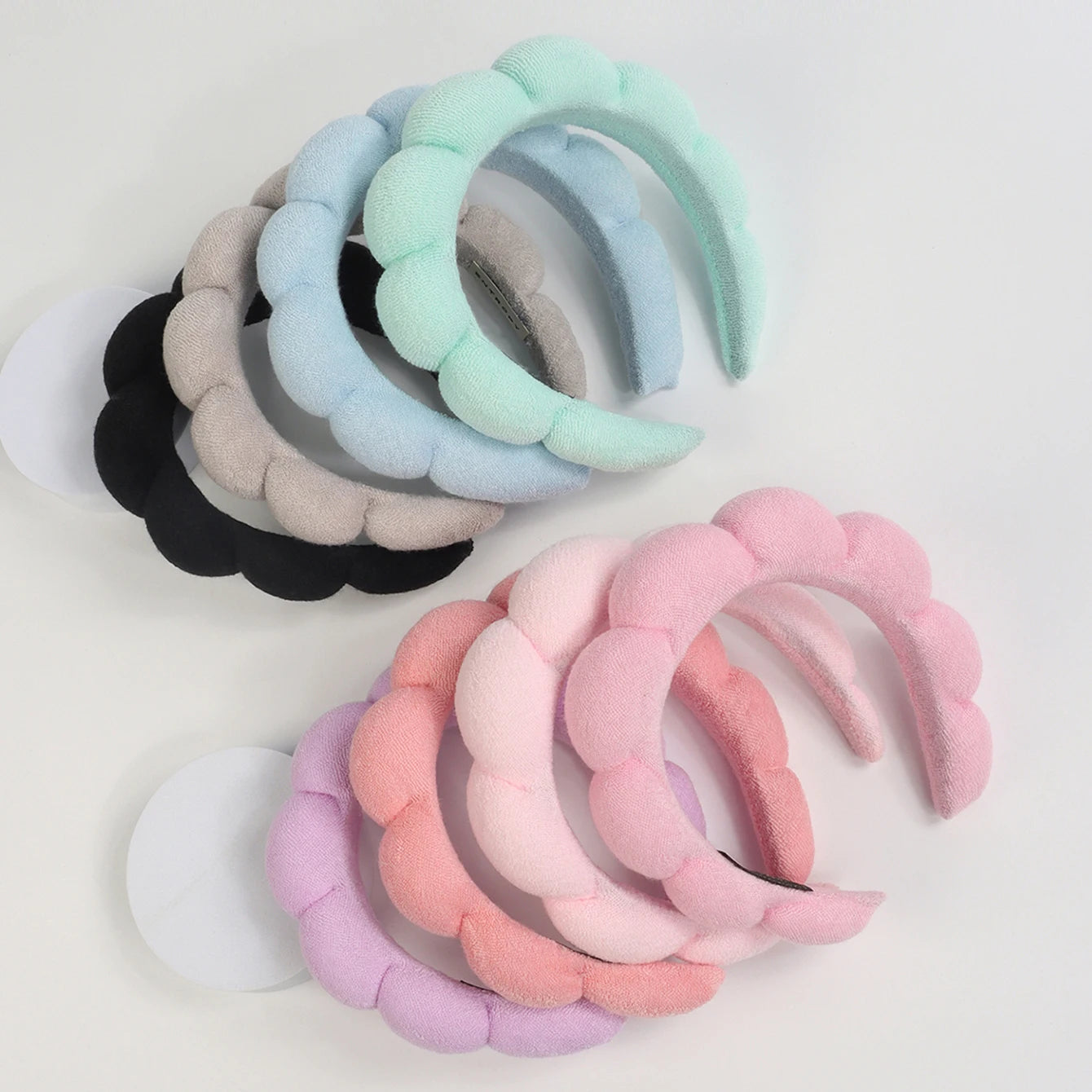 Cloud Spa Headband & Wristband Set
