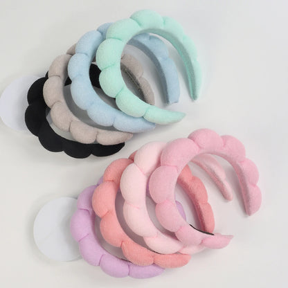 Cloud Spa Headband & Wristband Set