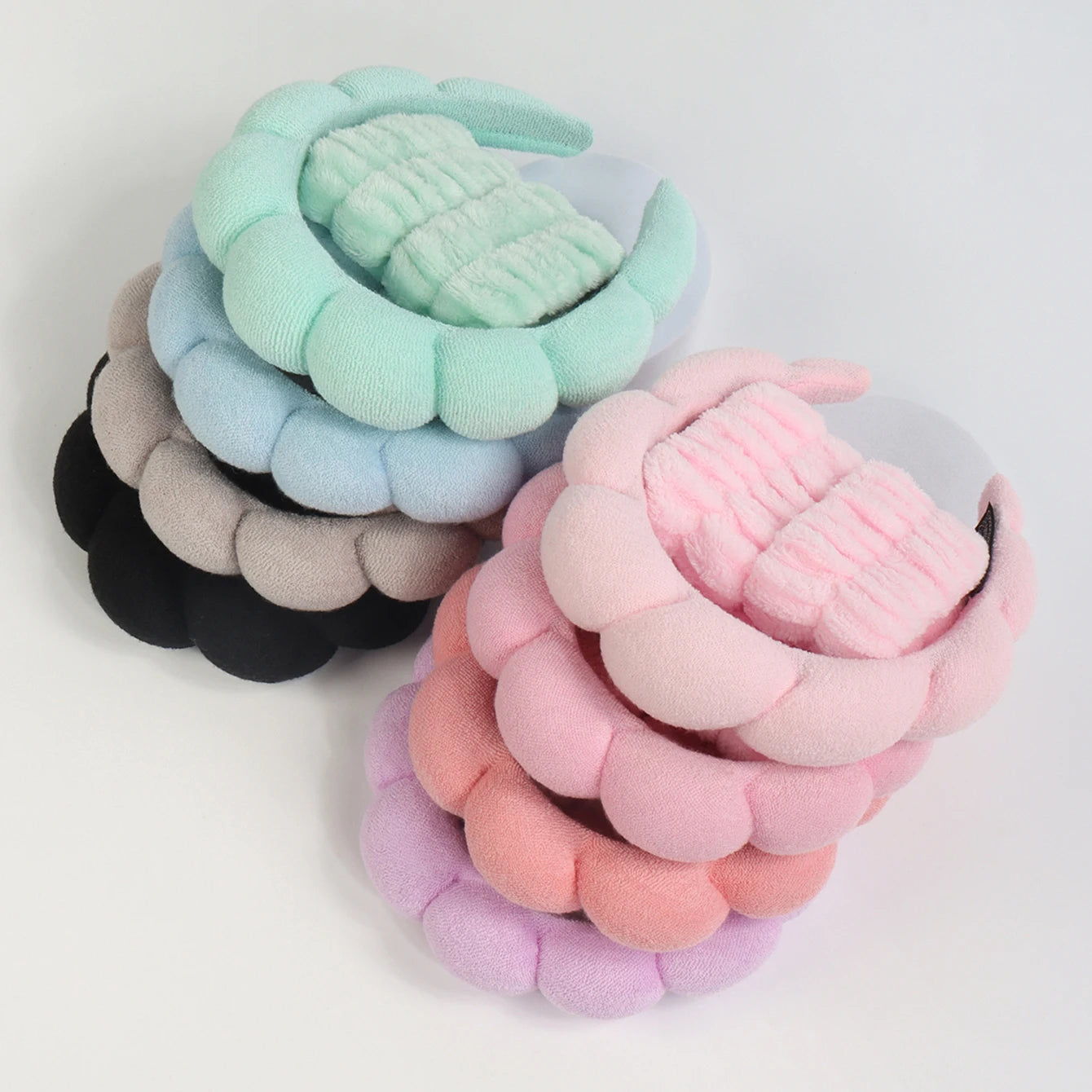 Cloud Spa Headband & Wristband Set