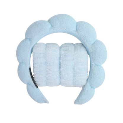 Cloud Spa Headband & Wristband Set