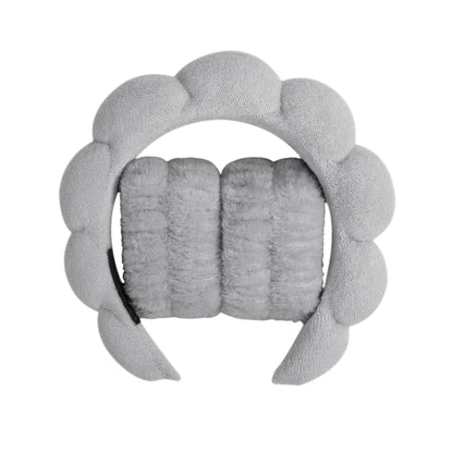 Cloud Spa Headband & Wristband Set