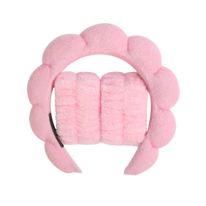 Cloud Spa Headband & Wristband Set